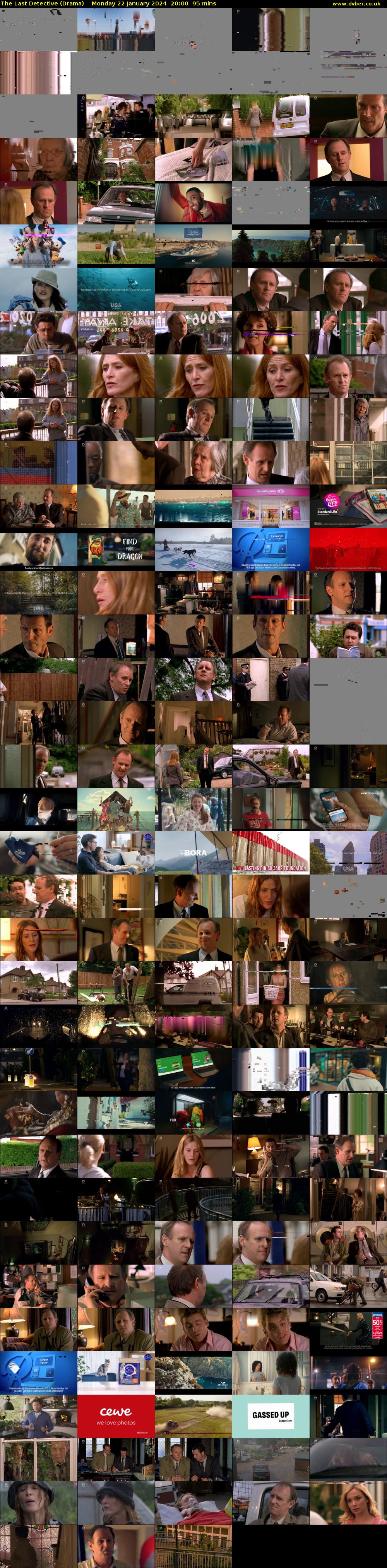 The Last Detective (Drama) Monday 22 January 2024 20:00 - 21:35