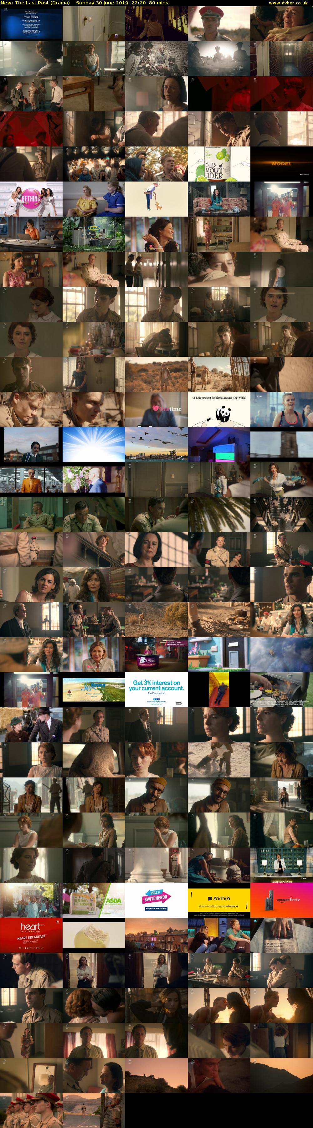 The Last Post (Drama) Sunday 30 June 2019 22:20 - 23:40