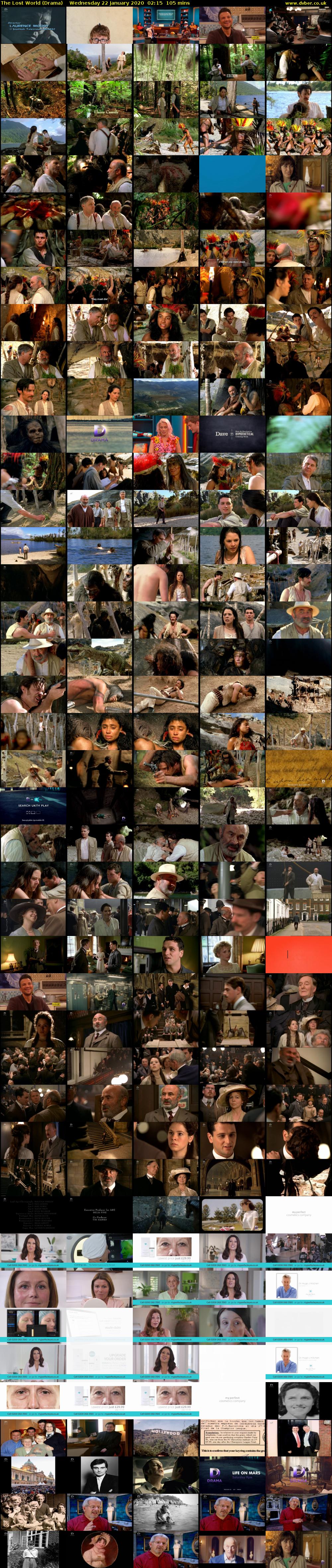 The Lost World (Drama) Wednesday 22 January 2020 02:15 - 04:00