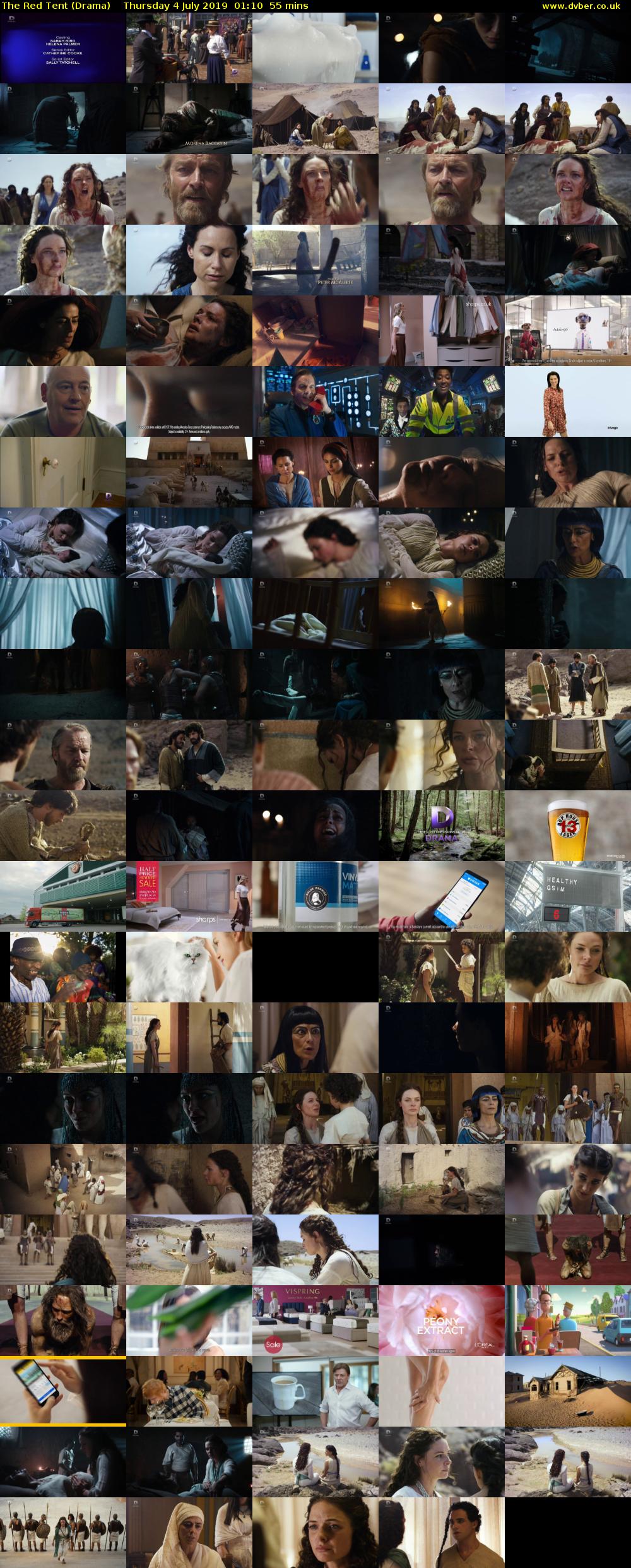 The Red Tent (Drama) Thursday 4 July 2019 01:10 - 02:05