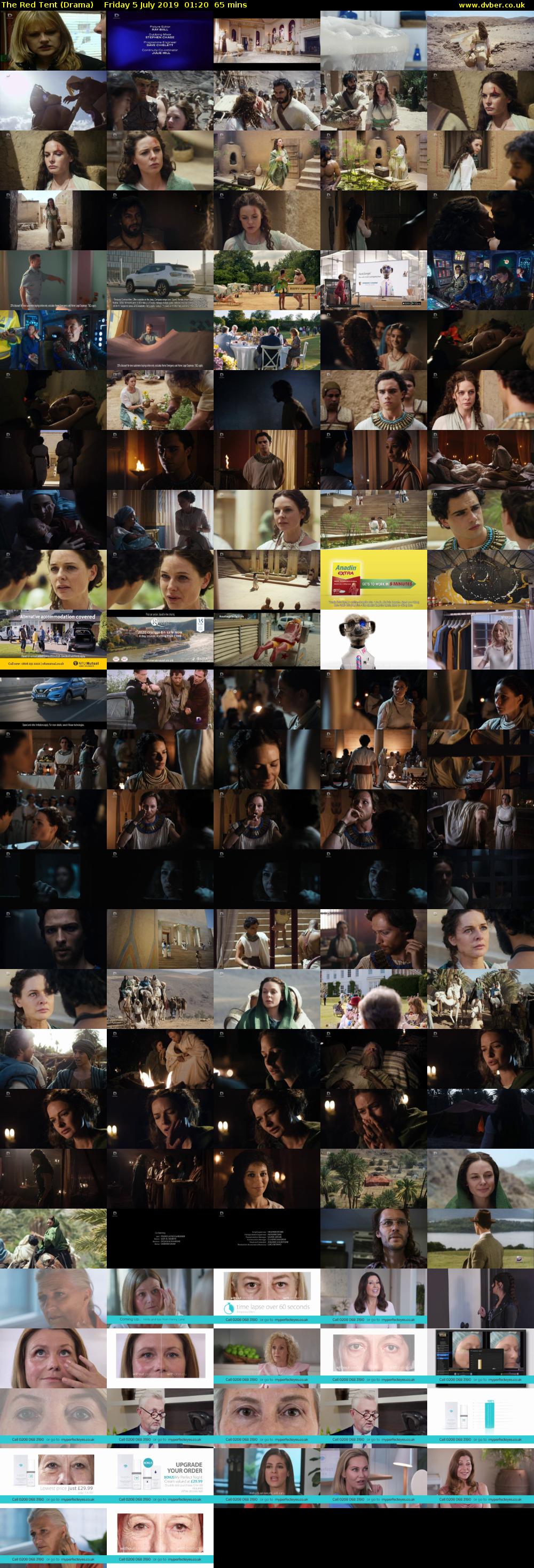 The Red Tent (Drama) Friday 5 July 2019 01:20 - 02:25