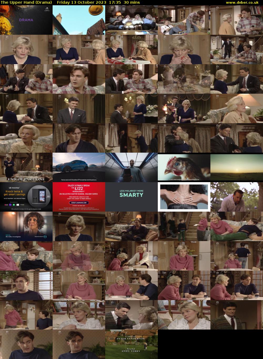 The Upper Hand (Drama) Friday 13 October 2023 17:35 - 18:05
