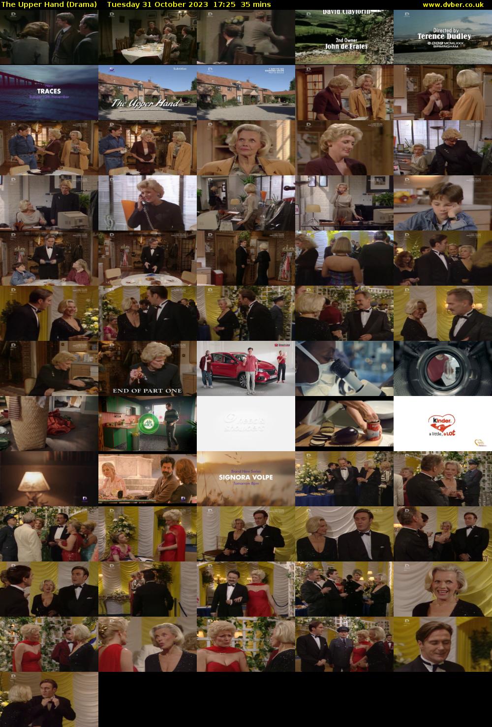The Upper Hand (Drama) Tuesday 31 October 2023 17:25 - 18:00
