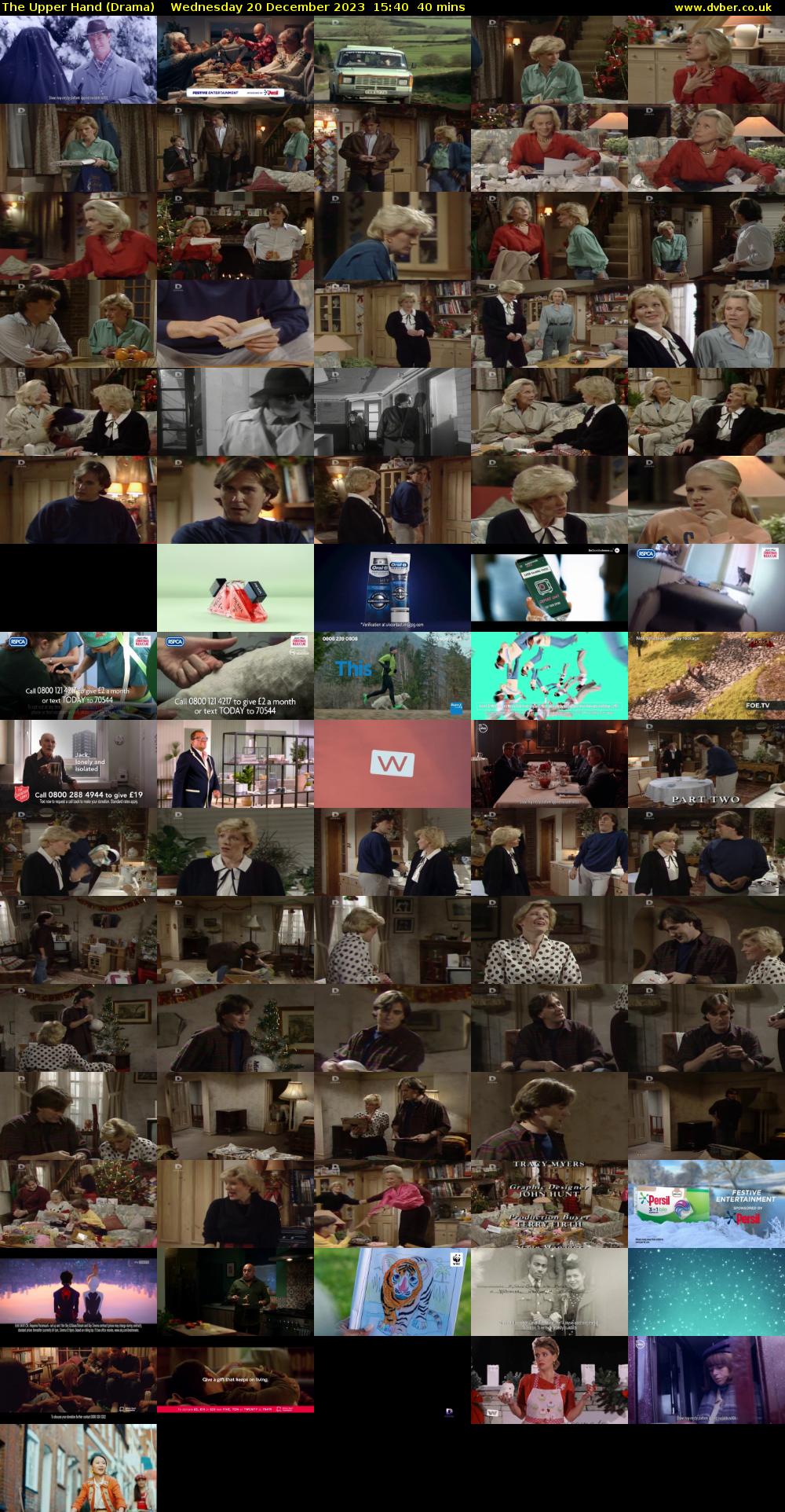 The Upper Hand (Drama) Wednesday 20 December 2023 15:40 - 16:20
