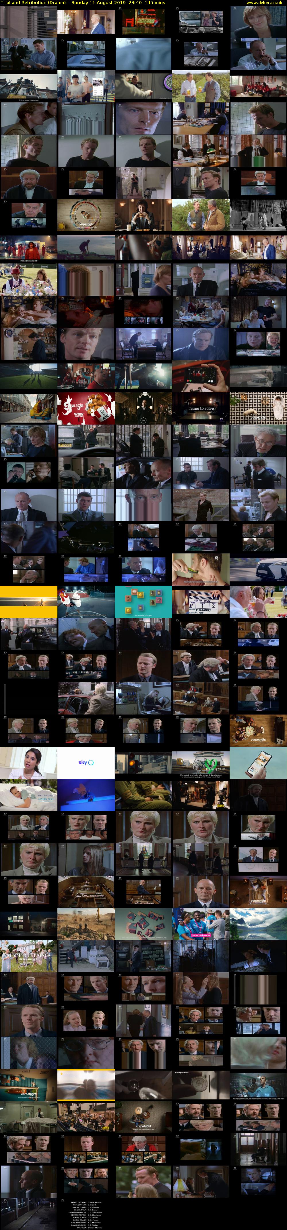 Trial and Retribution (Drama) Sunday 11 August 2019 23:40 - 02:05