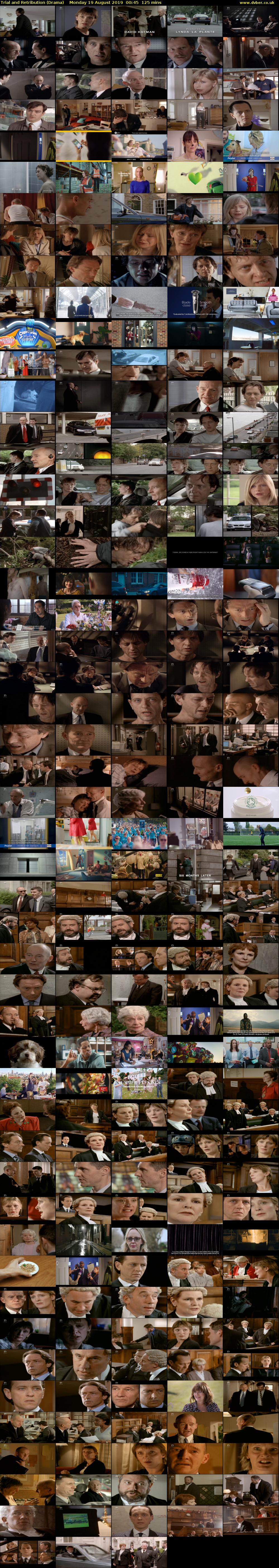 Trial and Retribution (Drama) Monday 19 August 2019 00:45 - 02:50