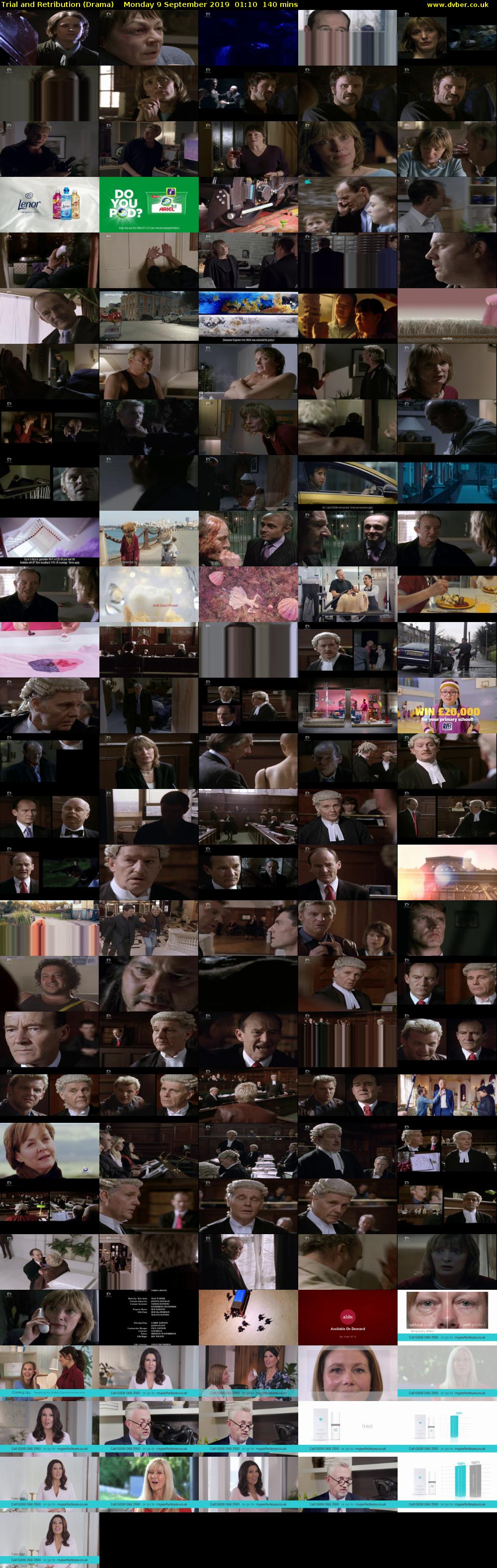 Trial and Retribution (Drama) Monday 9 September 2019 01:10 - 03:30