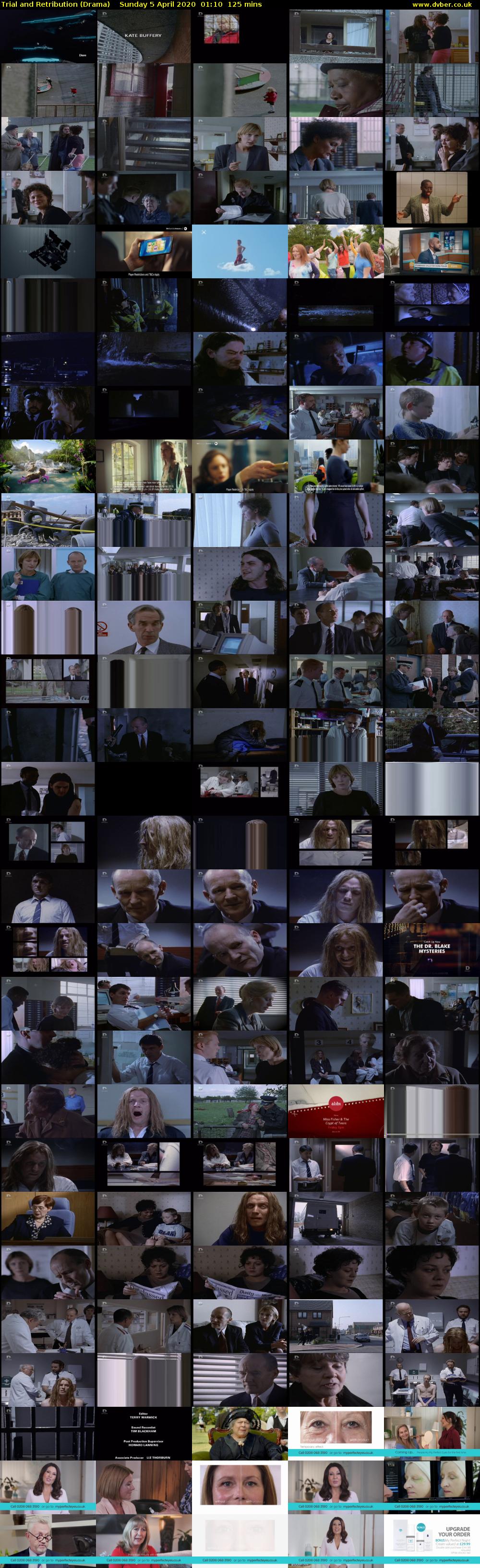 Trial and Retribution (Drama) Sunday 5 April 2020 01:10 - 03:15