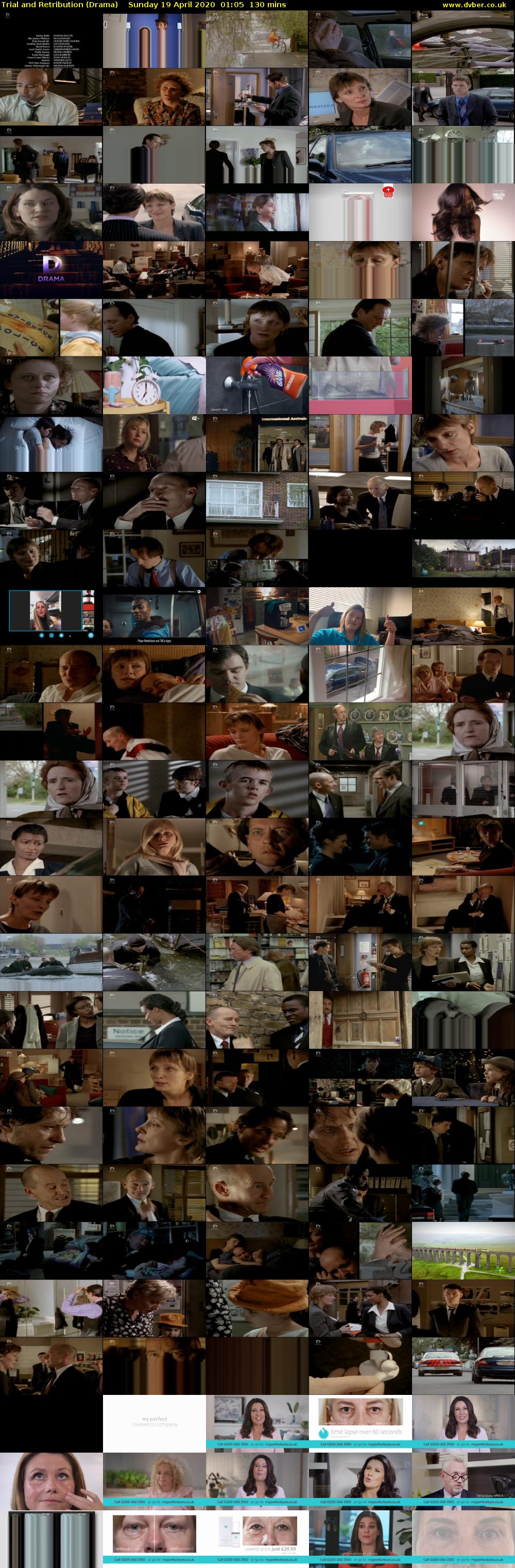 Trial and Retribution (Drama) Sunday 19 April 2020 01:05 - 03:15