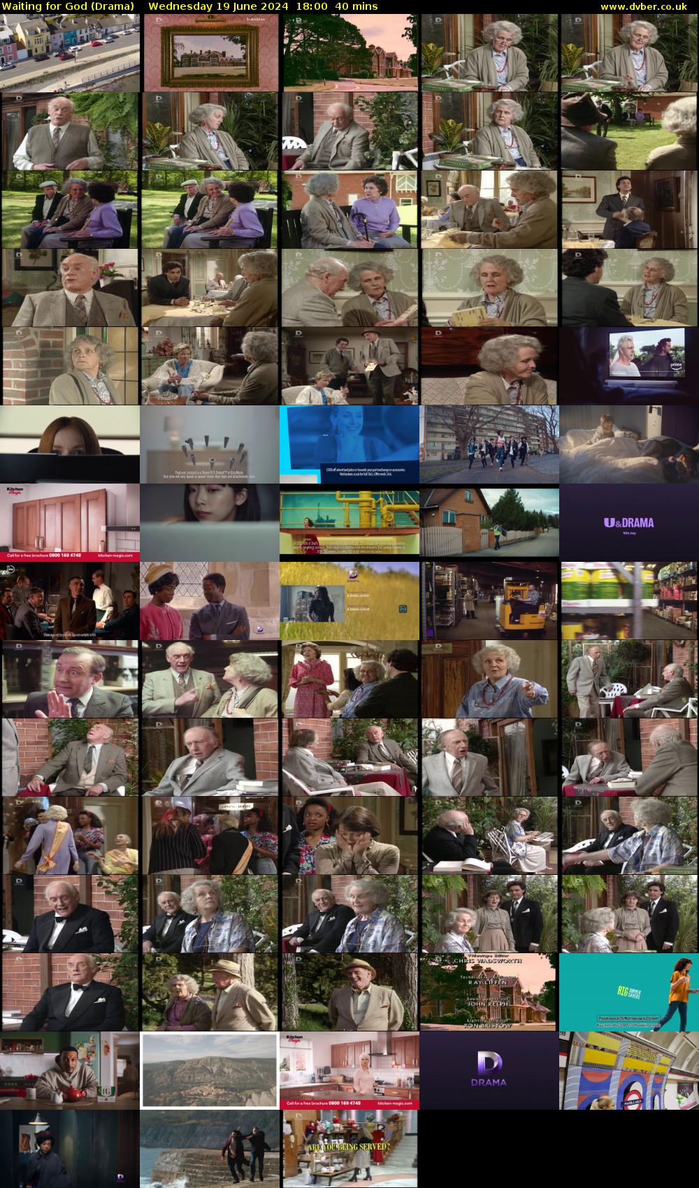 Waiting for God (Drama) Wednesday 19 June 2024 18:00 - 18:40