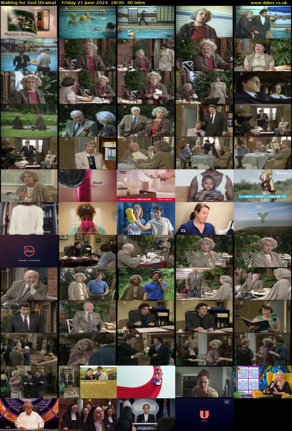 Waiting for God (Drama) Friday 21 June 2024 18:00 - 18:40