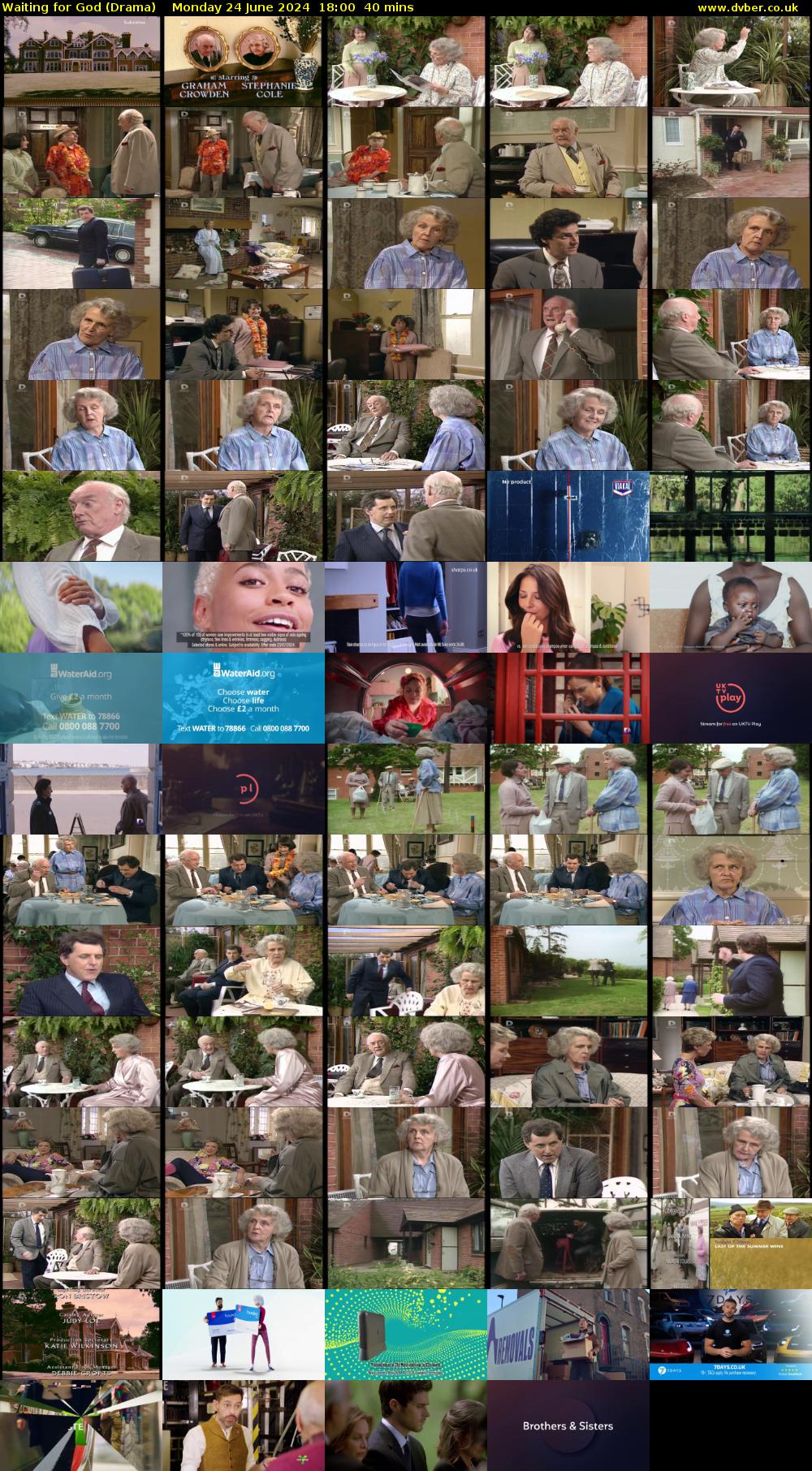 Waiting for God (Drama) Monday 24 June 2024 18:00 - 18:40