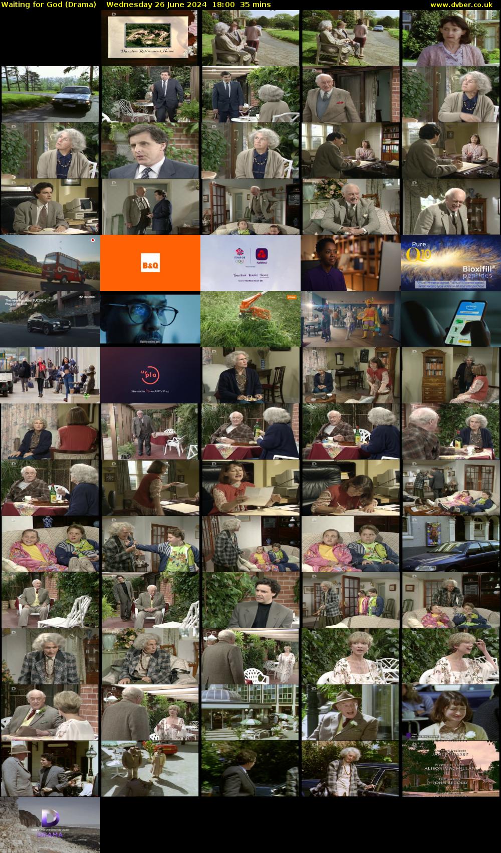 Waiting for God (Drama) Wednesday 26 June 2024 18:00 - 18:35