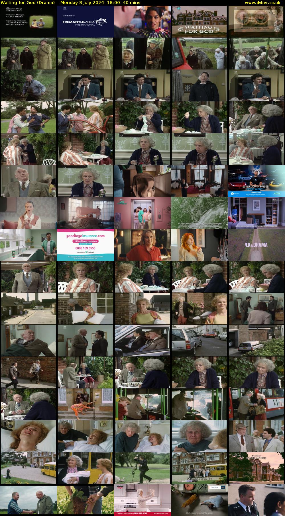 Waiting for God (Drama) Monday 8 July 2024 18:00 - 18:40