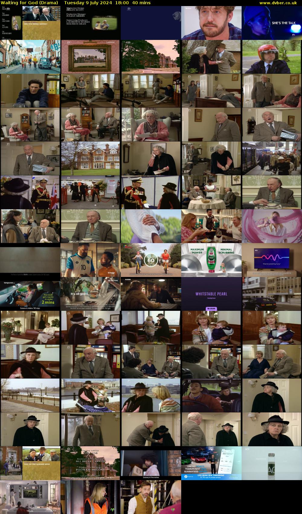 Waiting for God (Drama) Tuesday 9 July 2024 18:00 - 18:40