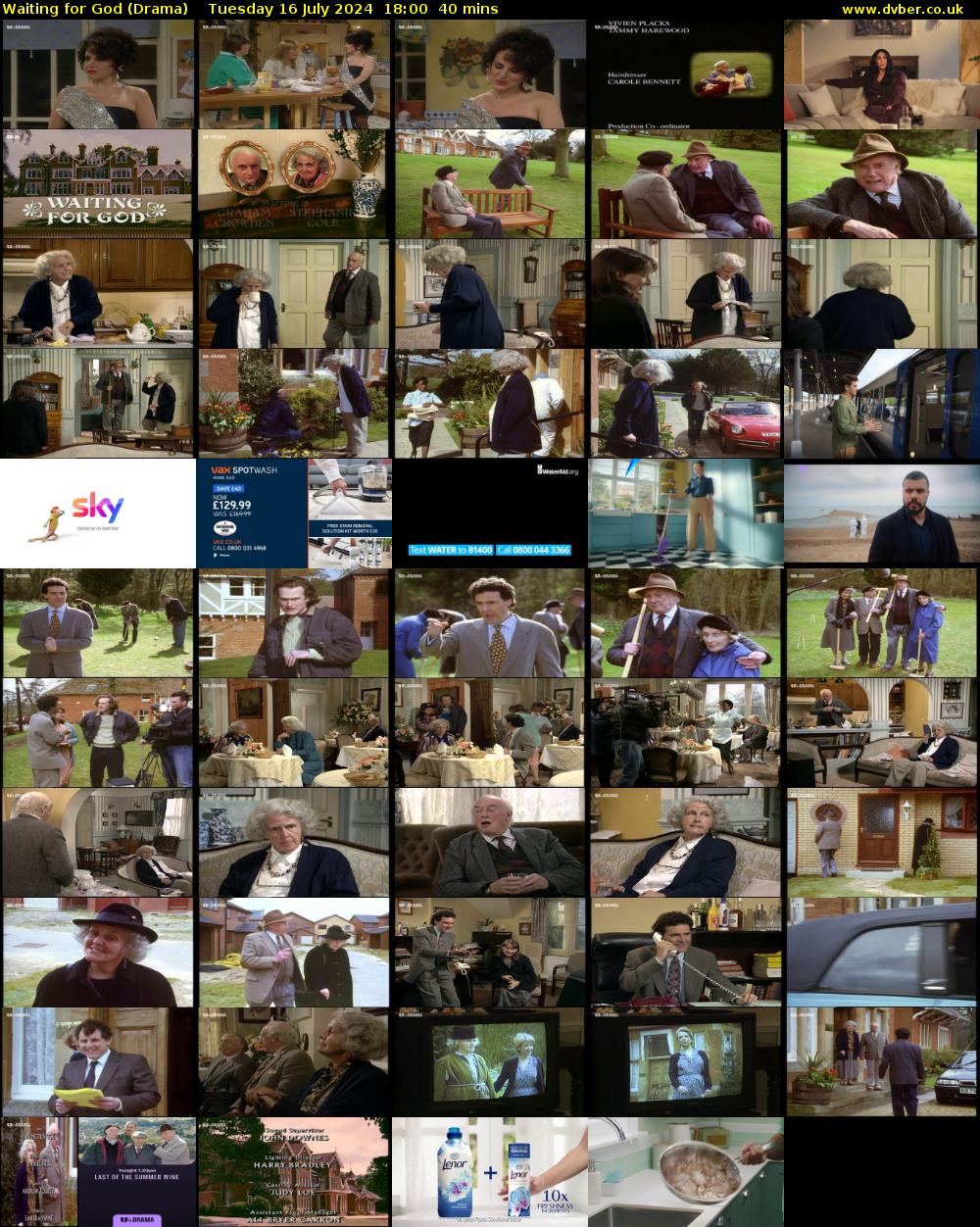 Waiting for God (Drama) Tuesday 16 July 2024 18:00 - 18:40