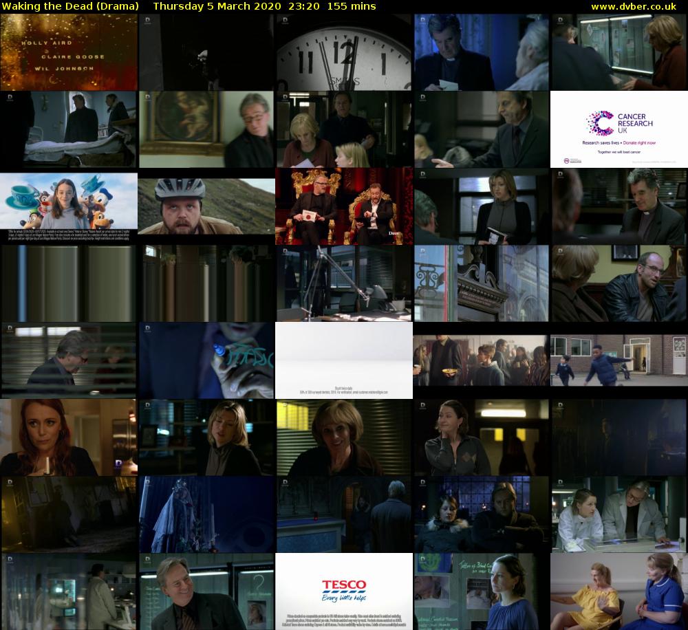 Waking the Dead (Drama) Thursday 5 March 2020 23:20 - 01:55
