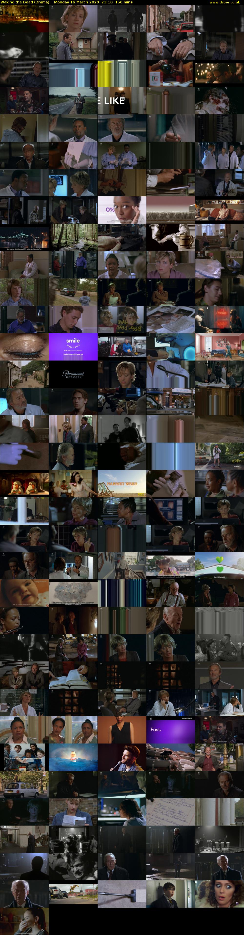 Waking the Dead (Drama) Monday 16 March 2020 23:10 - 01:40