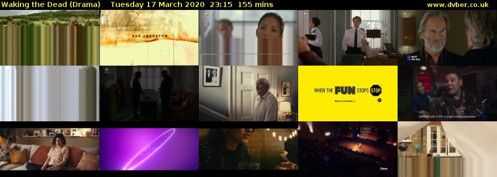 Waking the Dead (Drama) Tuesday 17 March 2020 23:15 - 01:50