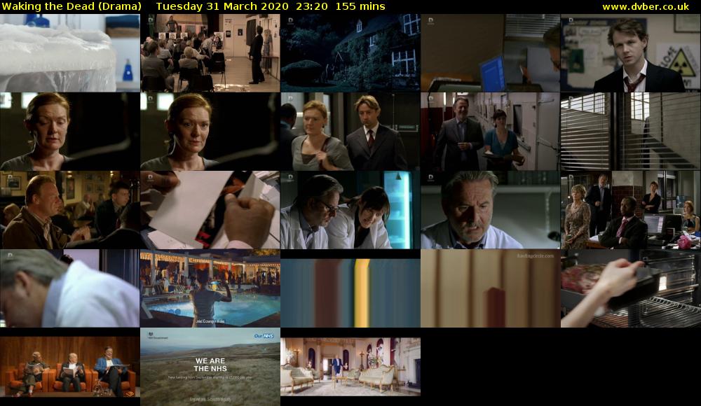 Waking the Dead (Drama) Tuesday 31 March 2020 23:20 - 01:55