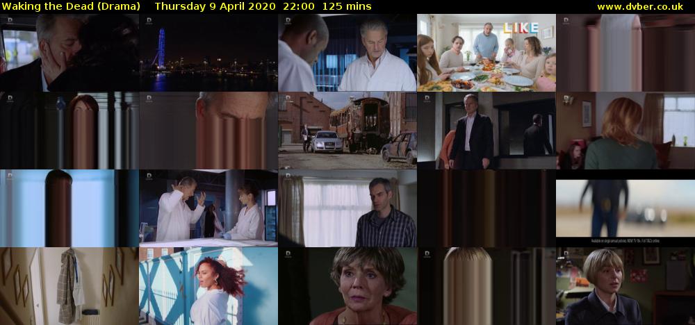 Waking the Dead (Drama) Thursday 9 April 2020 22:00 - 00:05