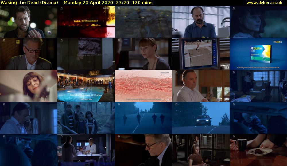 Waking the Dead (Drama) Monday 20 April 2020 23:20 - 01:20