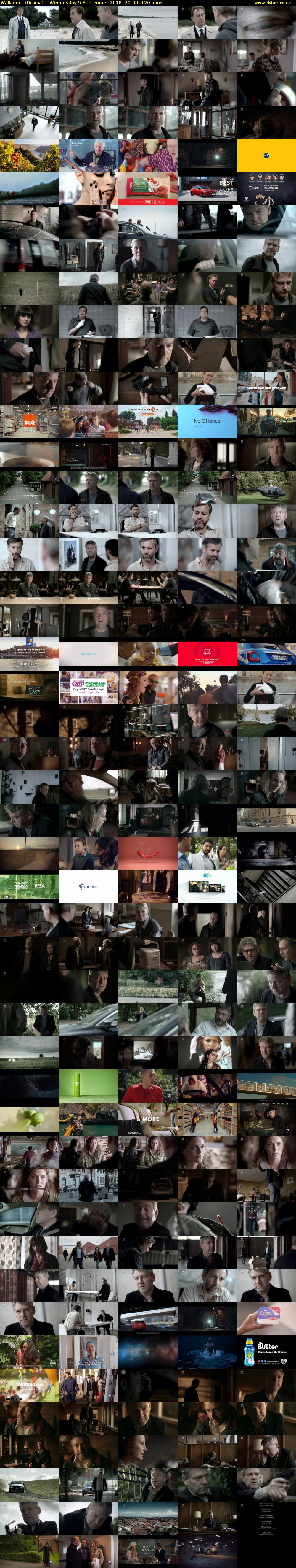 Wallander (Drama) Wednesday 5 September 2018 20:00 - 22:00