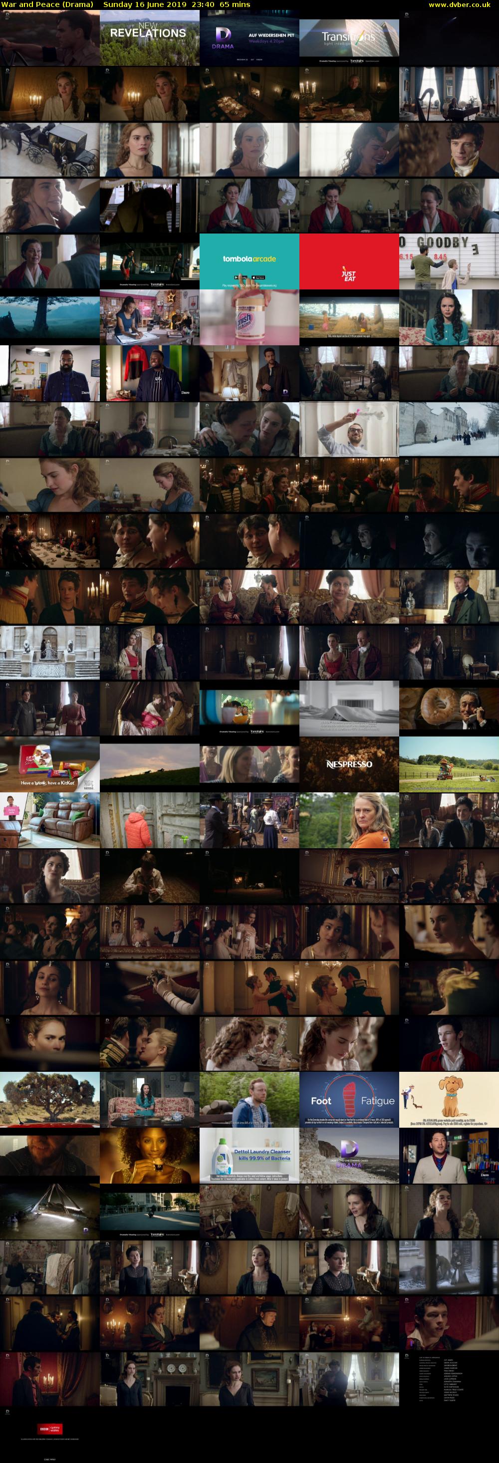 War and Peace (Drama) Sunday 16 June 2019 23:40 - 00:45