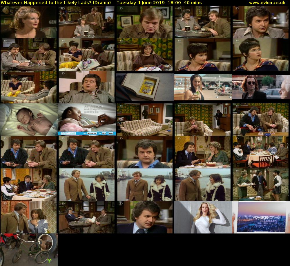 Whatever Happened to the Likely Lads? (Drama) Tuesday 4 June 2019 18:00 - 18:40