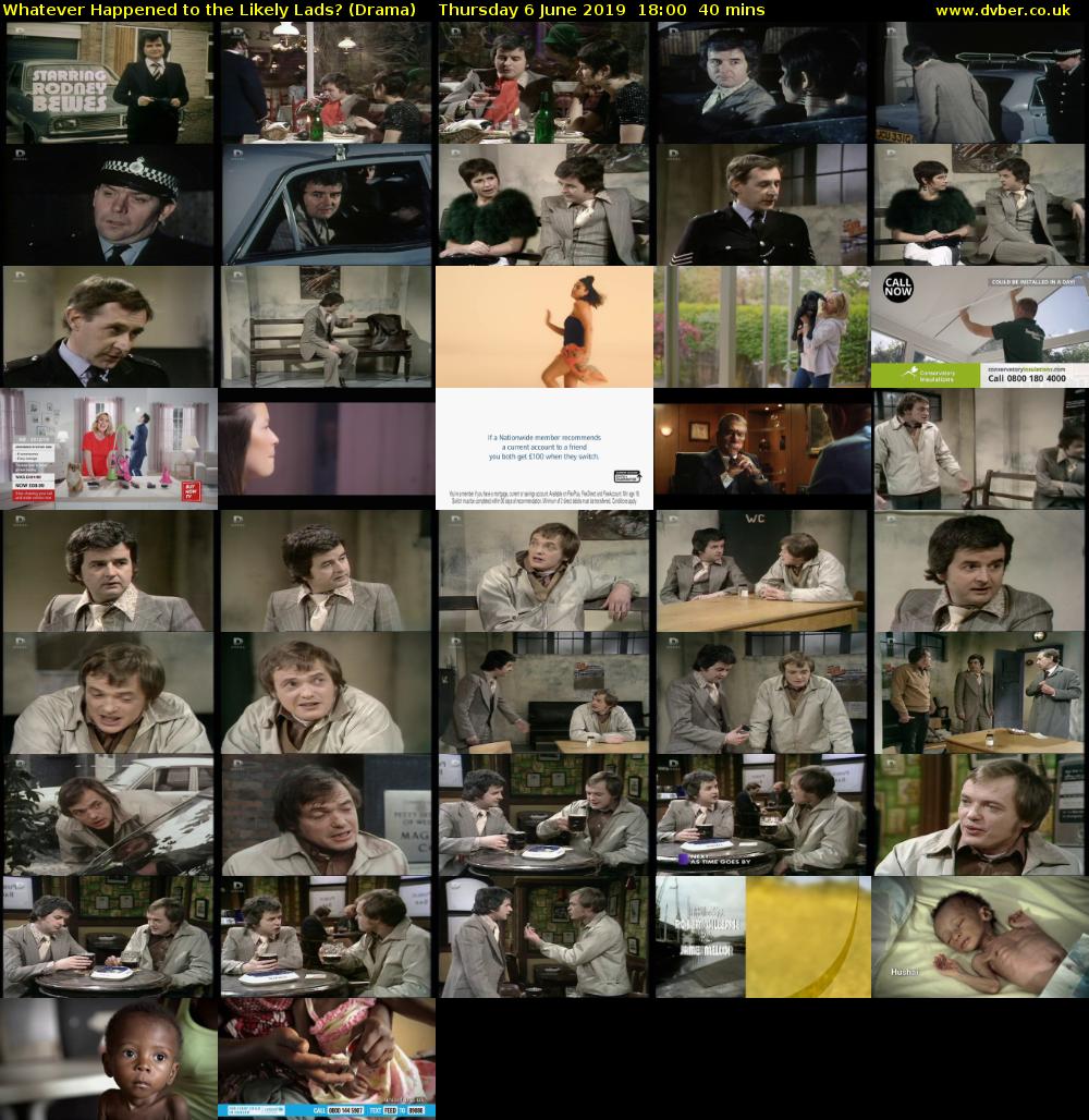 Whatever Happened to the Likely Lads? (Drama) Thursday 6 June 2019 18:00 - 18:40