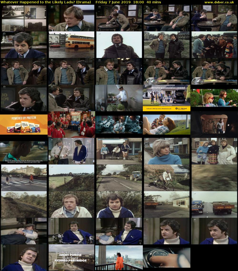Whatever Happened to the Likely Lads? (Drama) Friday 7 June 2019 18:00 - 18:40