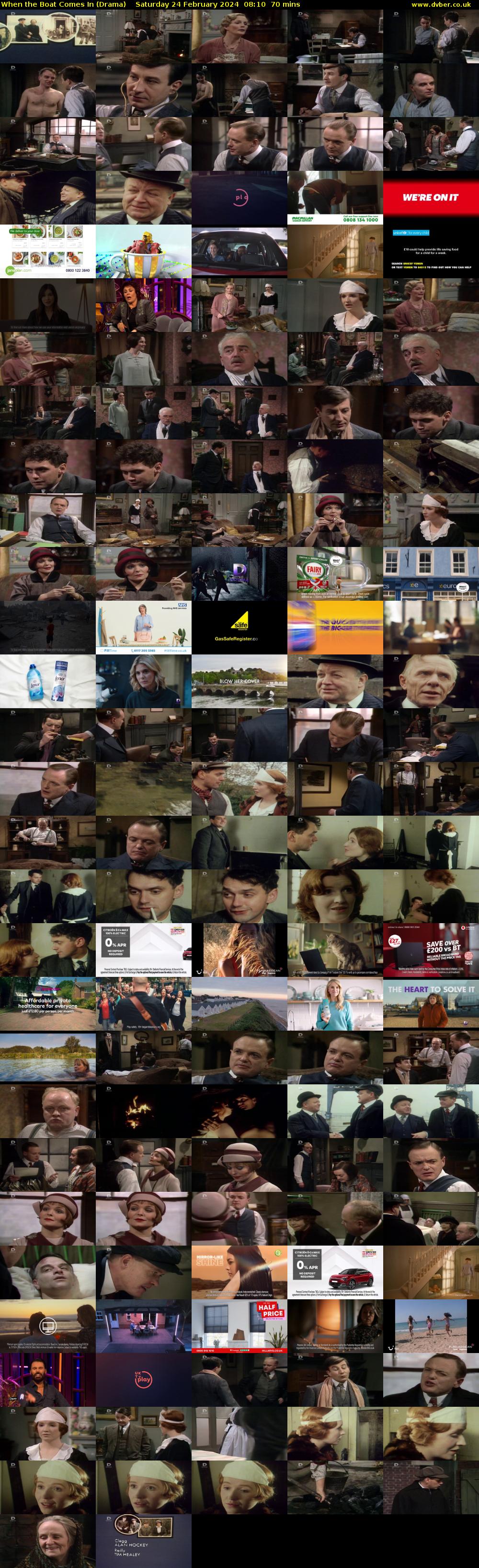 When the Boat Comes In (Drama) Saturday 24 February 2024 08:10 - 09:20