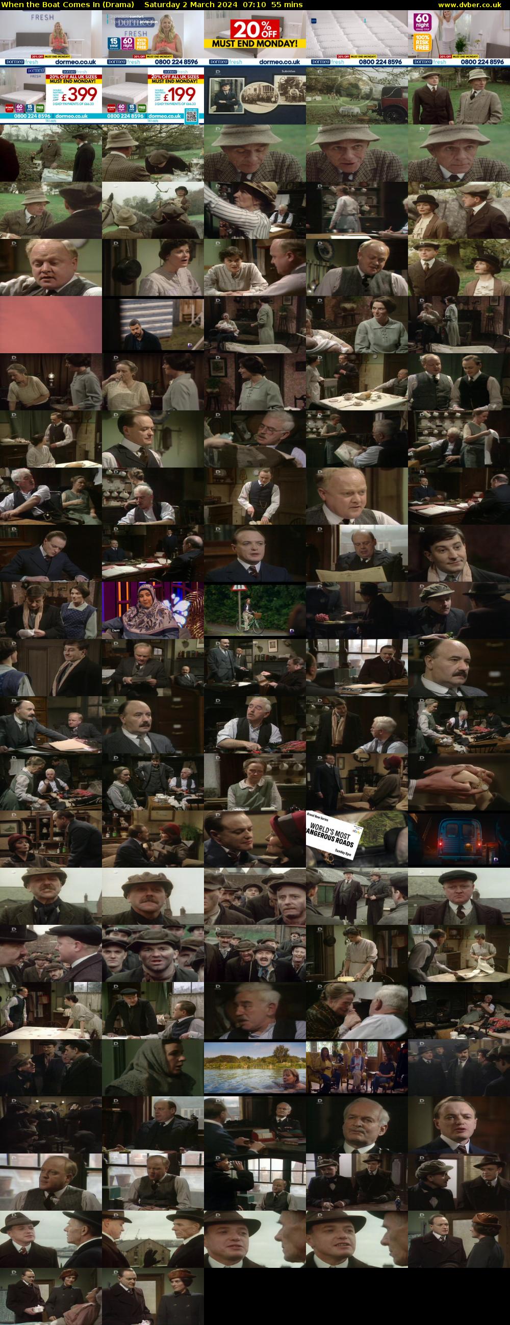 When the Boat Comes In (Drama) Saturday 2 March 2024 07:10 - 08:05