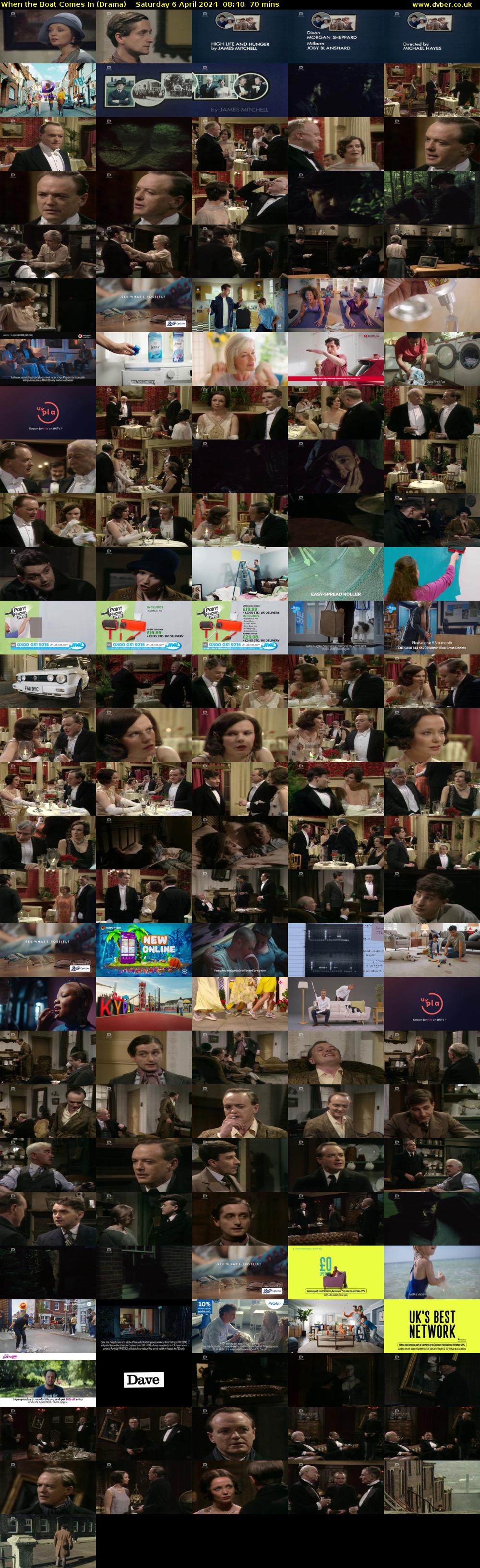 When the Boat Comes In (Drama) Saturday 6 April 2024 08:40 - 09:50