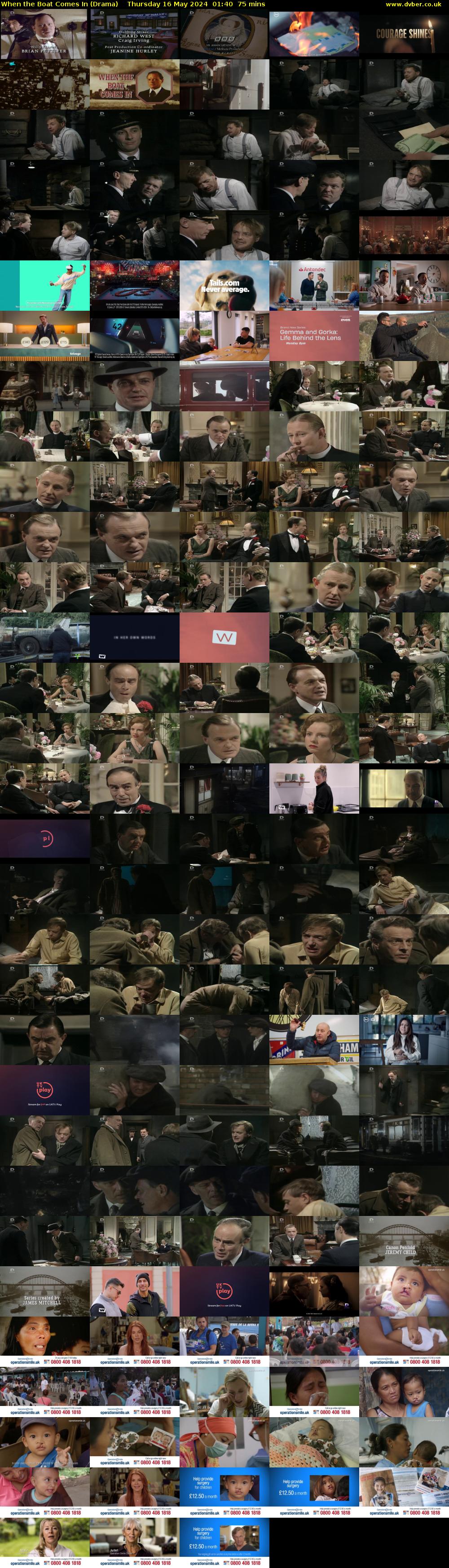 When the Boat Comes In (Drama) Thursday 16 May 2024 01:40 - 02:55