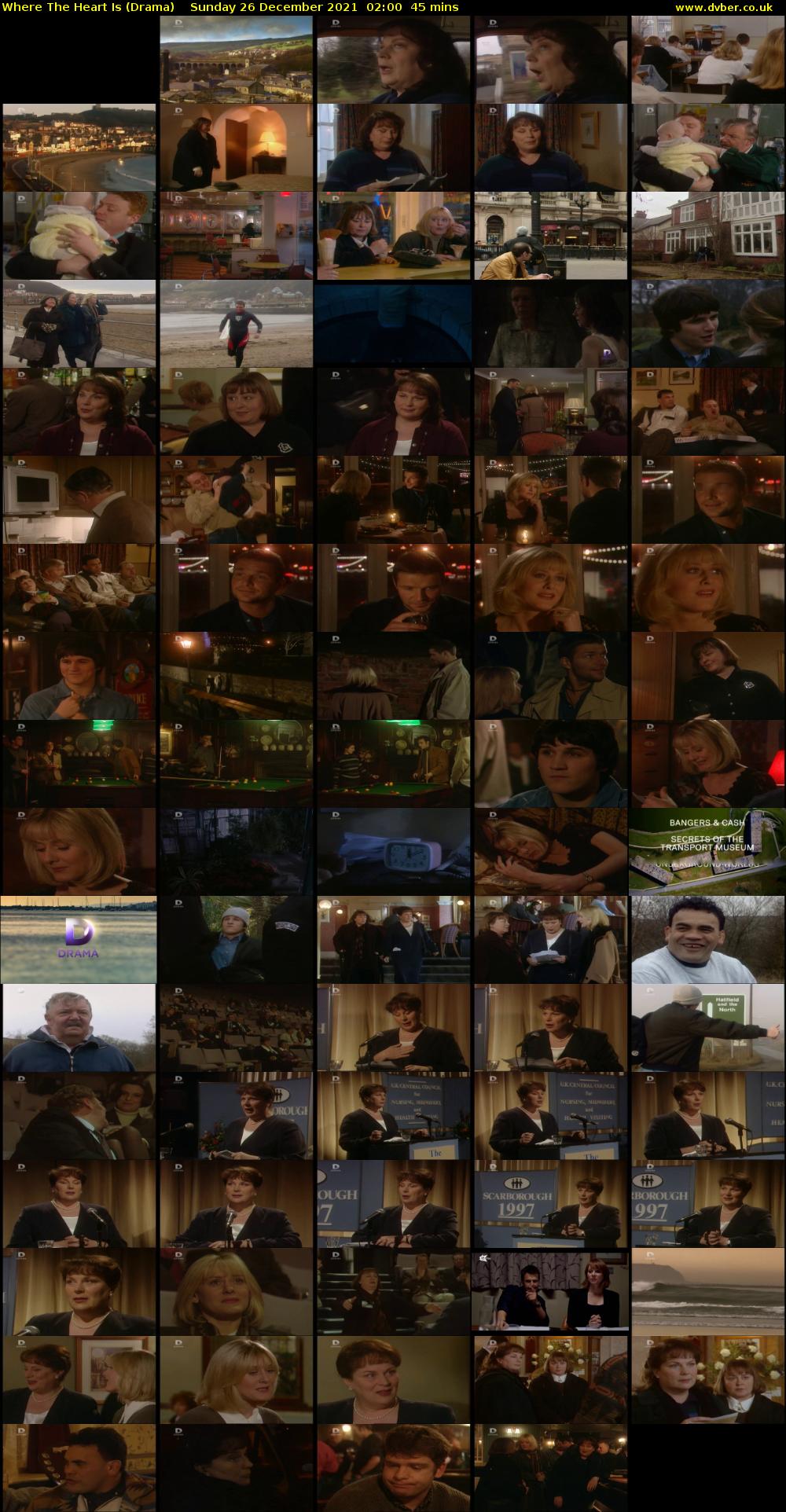 Where The Heart Is (Drama) Sunday 26 December 2021 02:00 - 02:45