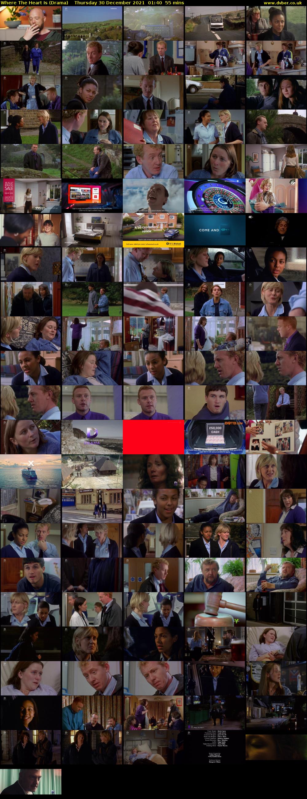Where The Heart Is (Drama) Thursday 30 December 2021 01:40 - 02:35