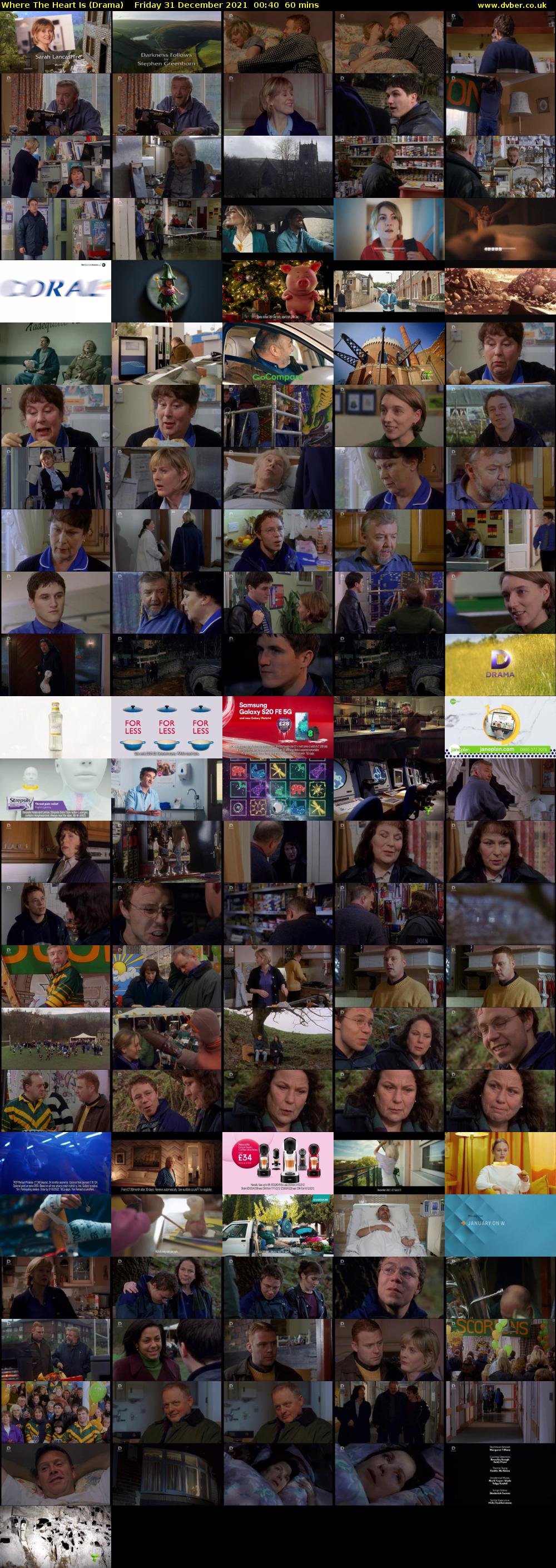 Where The Heart Is (Drama) Friday 31 December 2021 00:40 - 01:40