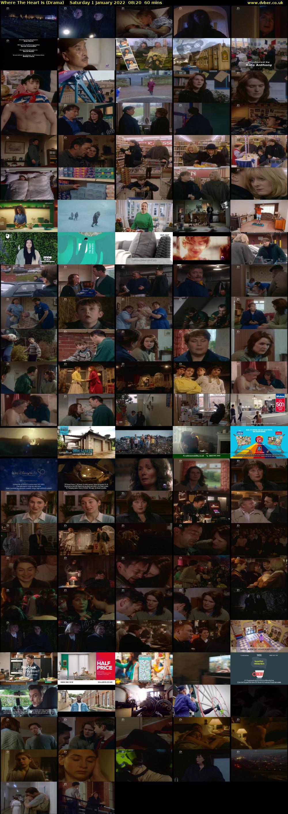 Where The Heart Is (Drama) Saturday 1 January 2022 08:20 - 09:20