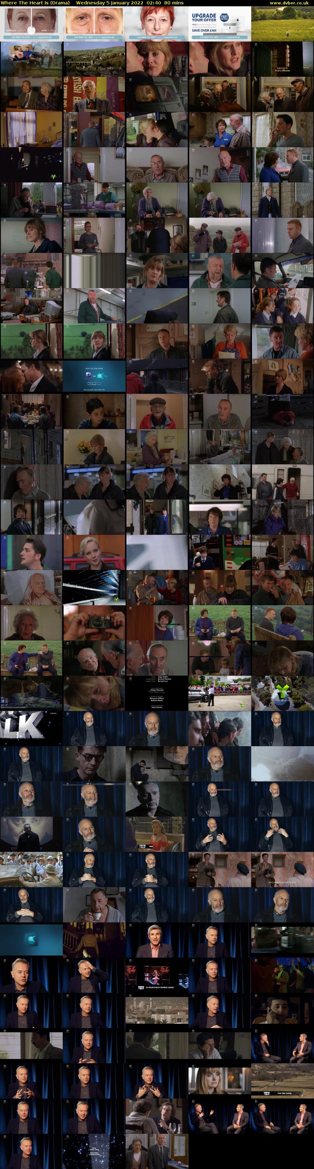 Where The Heart Is (Drama) Wednesday 5 January 2022 02:40 - 04:00