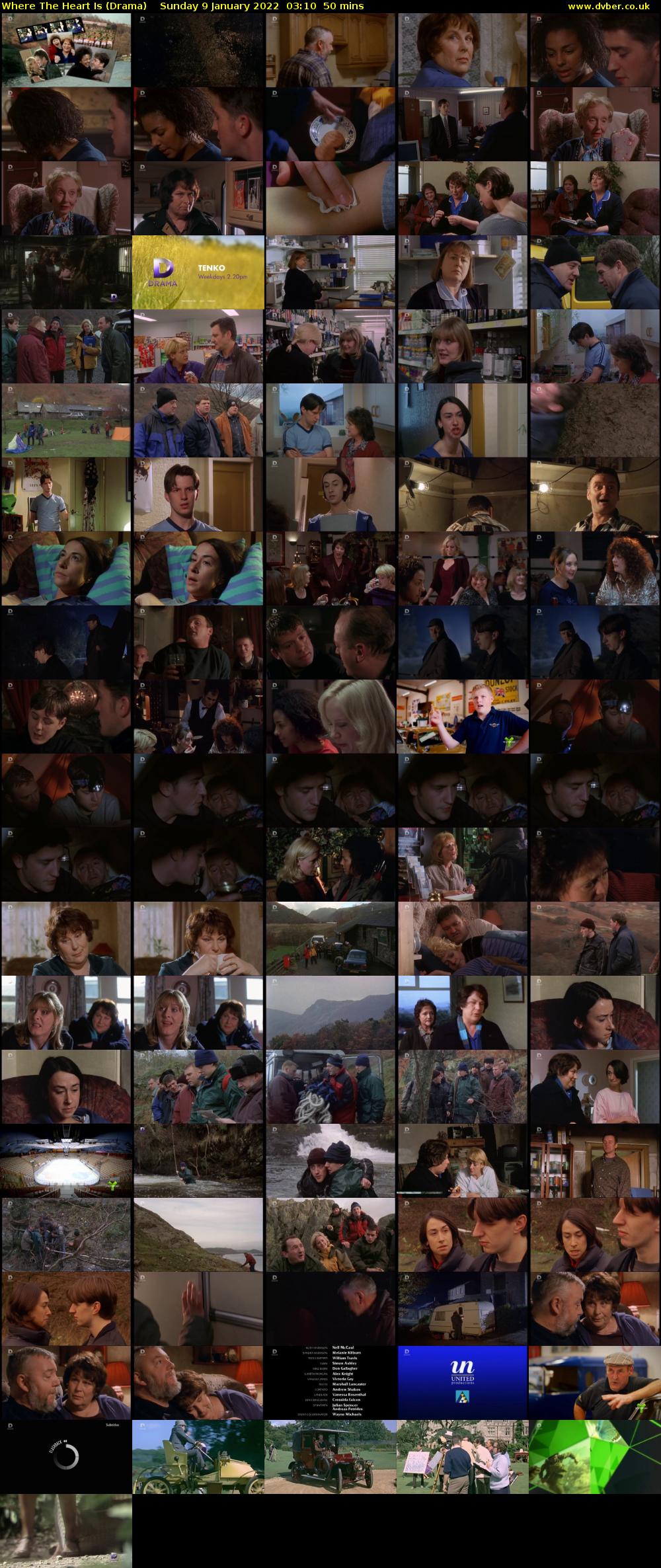 Where The Heart Is (Drama) Sunday 9 January 2022 03:10 - 04:00