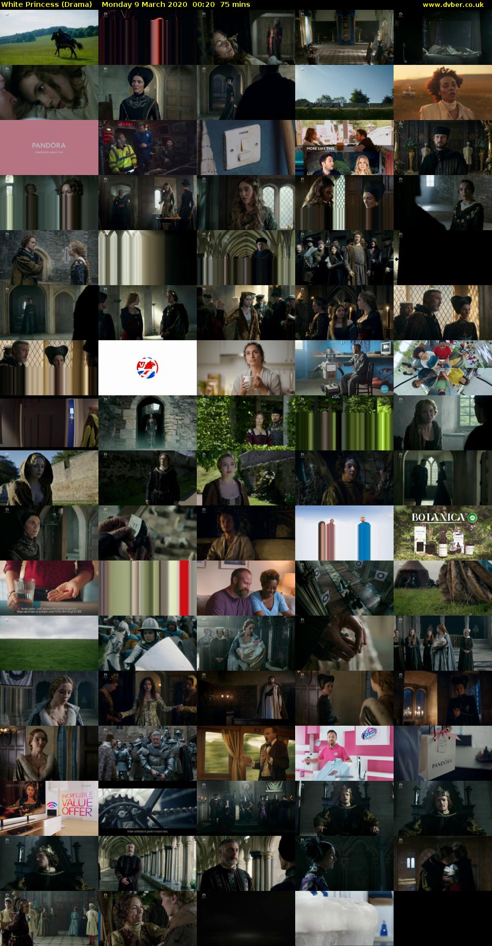 White Princess (Drama) Monday 9 March 2020 00:20 - 01:35
