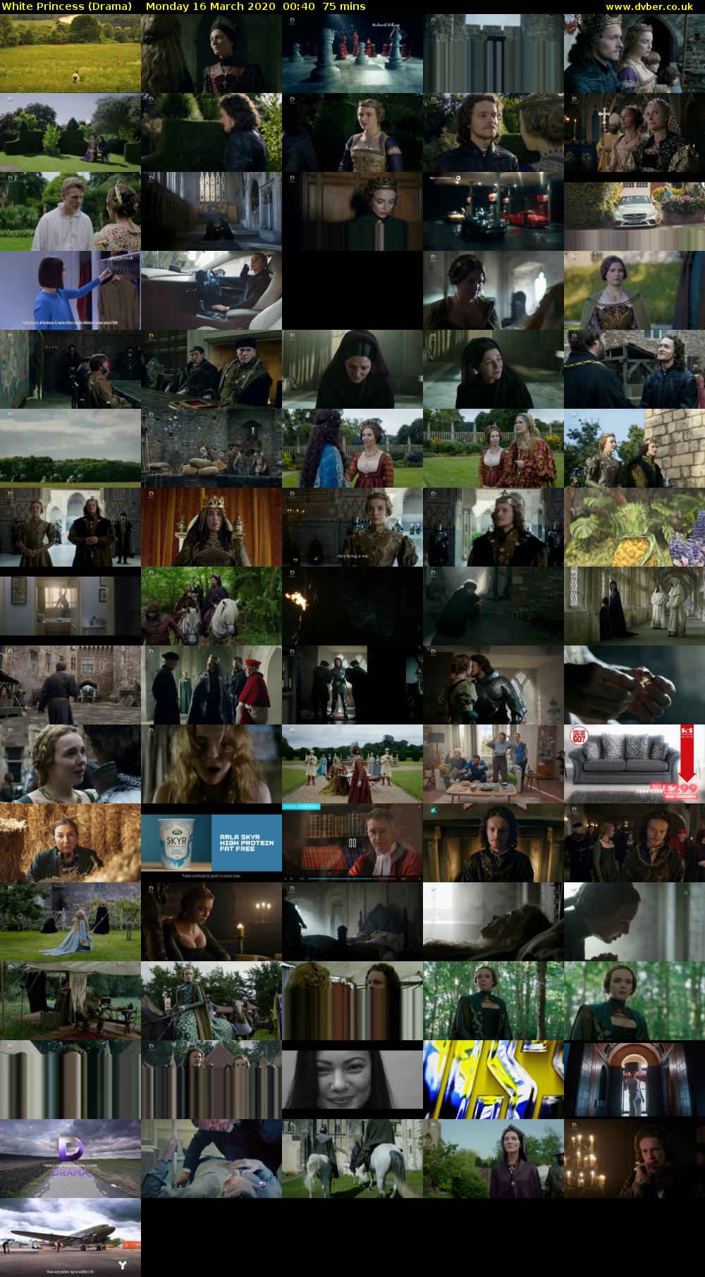 White Princess (Drama) Monday 16 March 2020 00:40 - 01:55