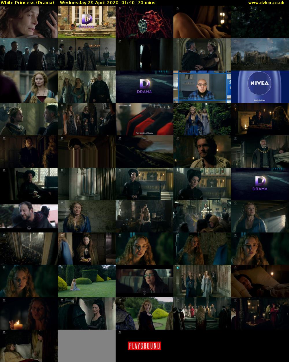 White Princess (Drama) Wednesday 29 April 2020 01:40 - 02:50