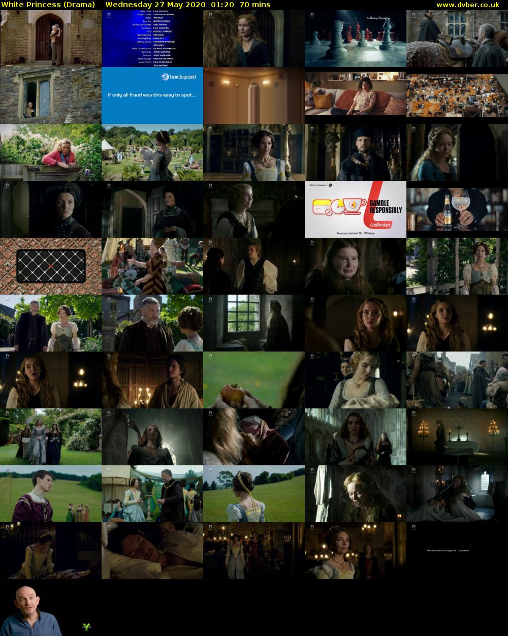 White Princess (Drama) Wednesday 27 May 2020 01:20 - 02:30