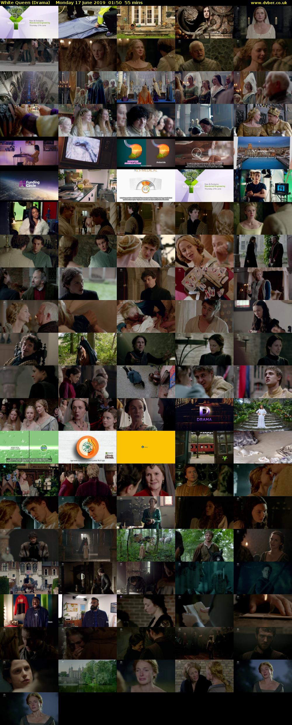 White Queen (Drama) Monday 17 June 2019 01:50 - 02:45