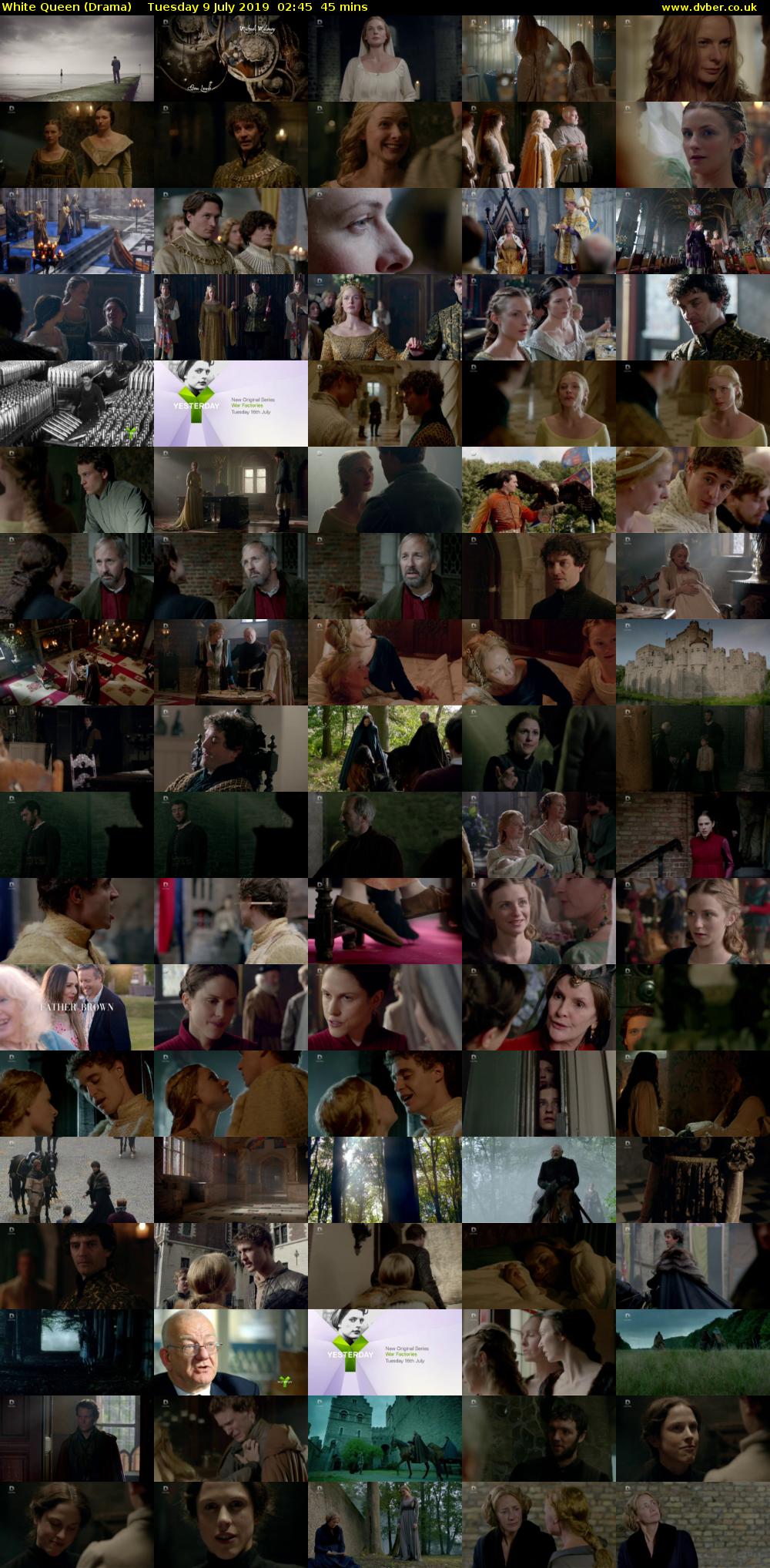 White Queen (Drama) Tuesday 9 July 2019 02:45 - 03:30