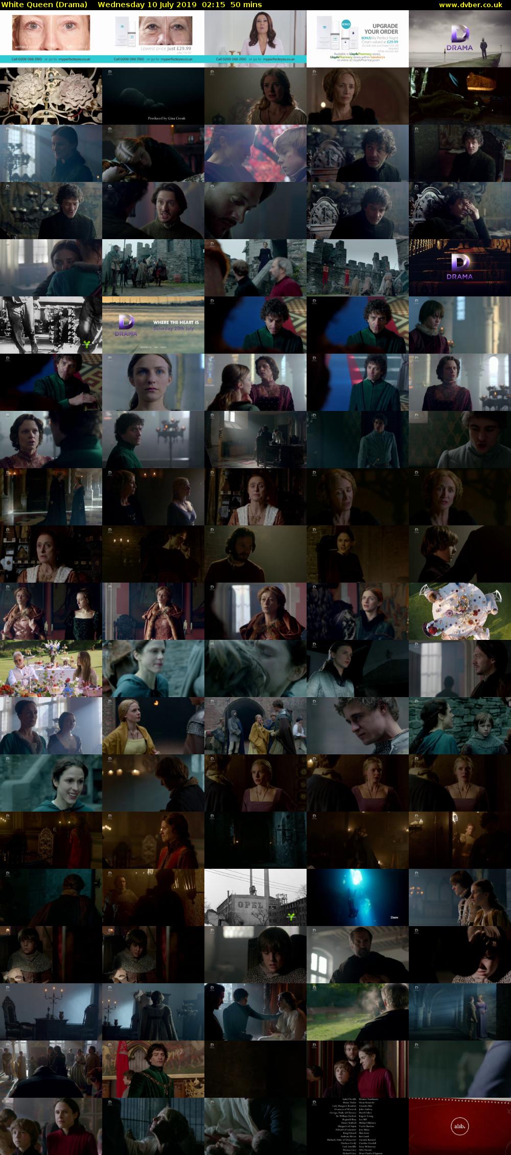 White Queen (Drama) Wednesday 10 July 2019 02:15 - 03:05