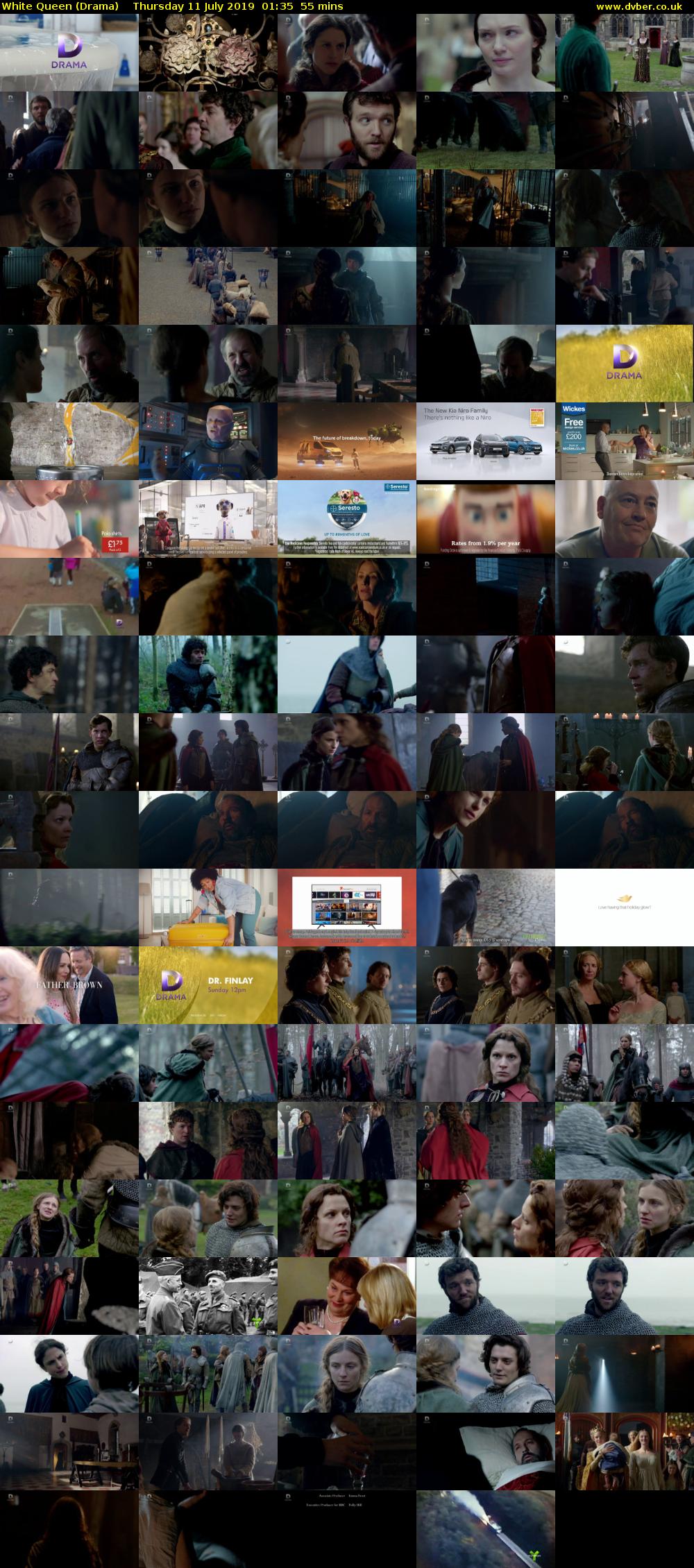 White Queen (Drama) Thursday 11 July 2019 01:35 - 02:30