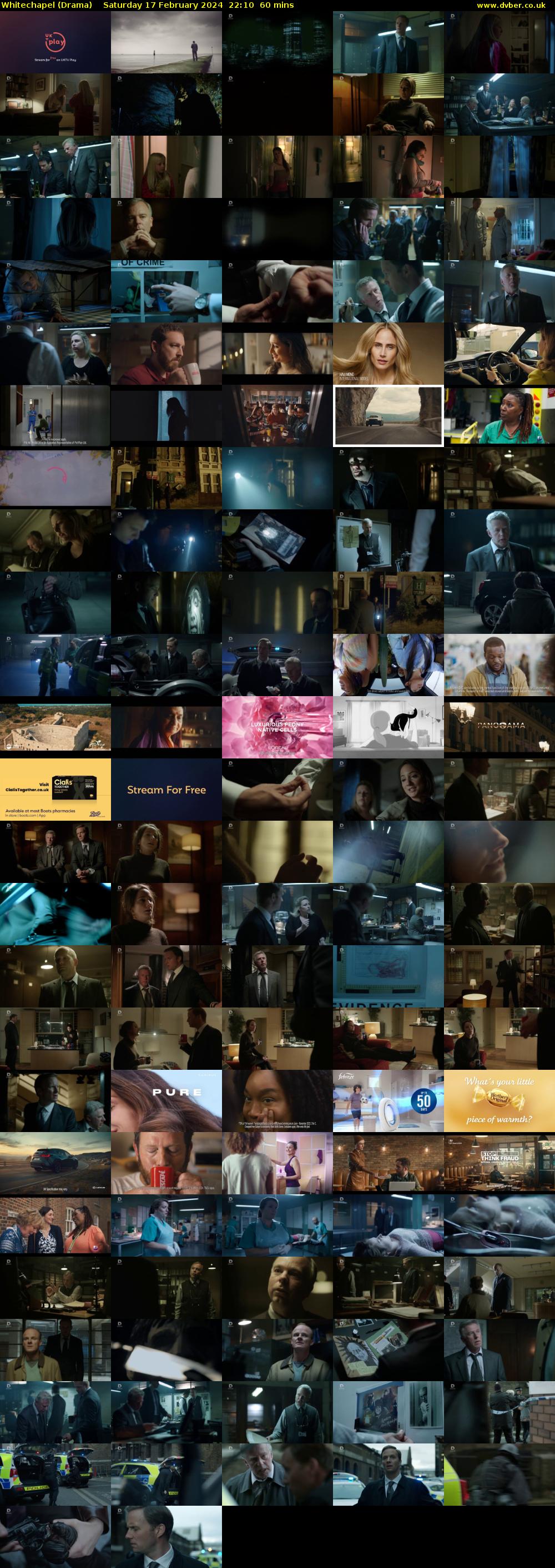 Whitechapel (Drama) Saturday 17 February 2024 22:10 - 23:10